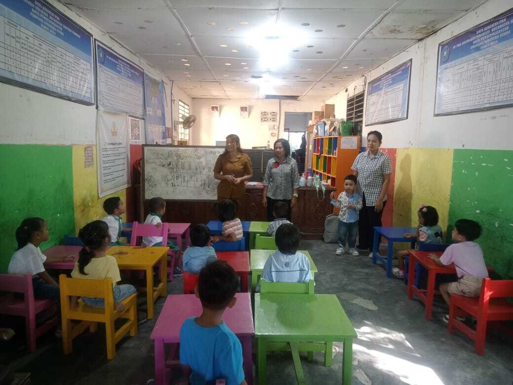 Pemberian vitamin A di TK Paud dan di Posyandu Balita